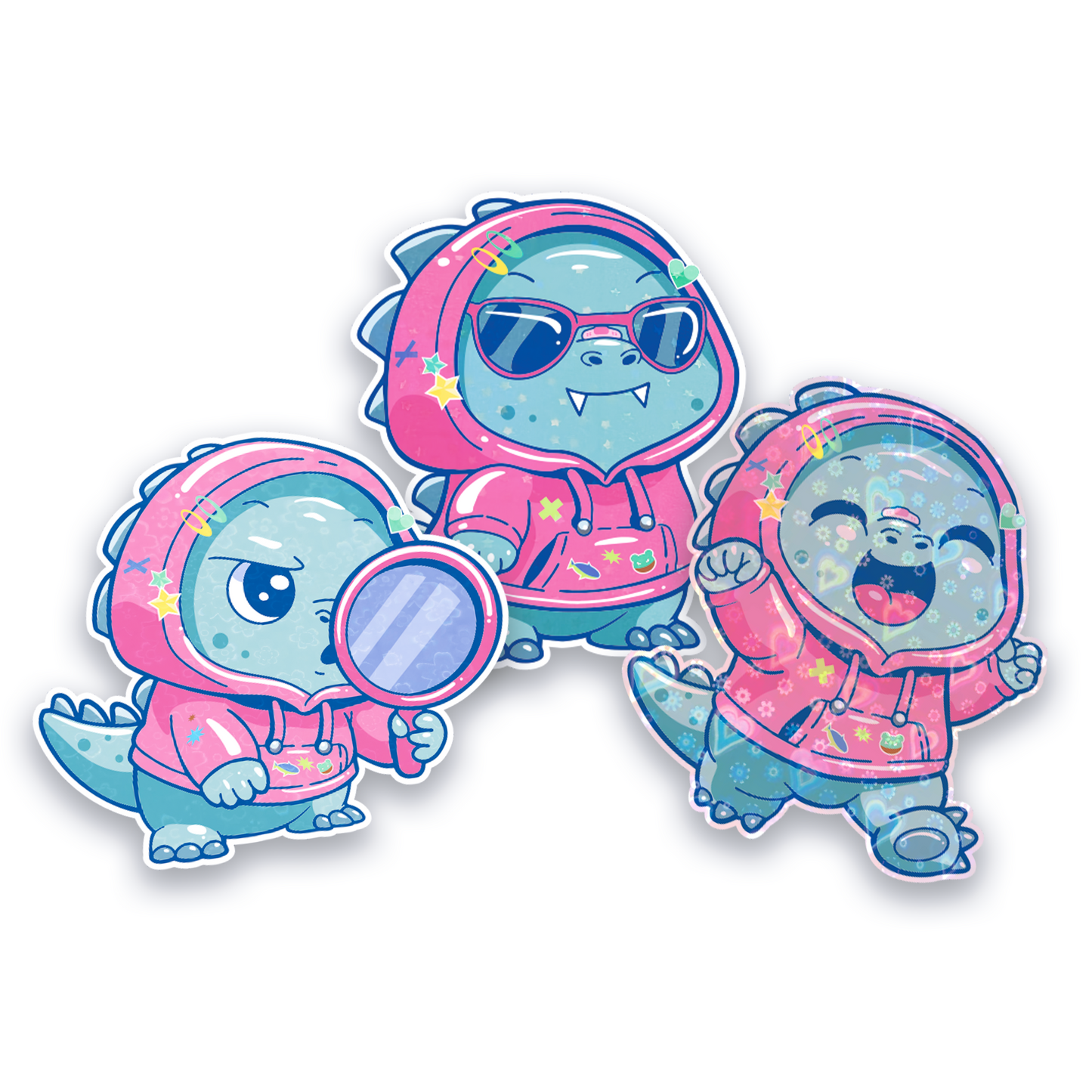 Specialty Lam Die Cut Stickers