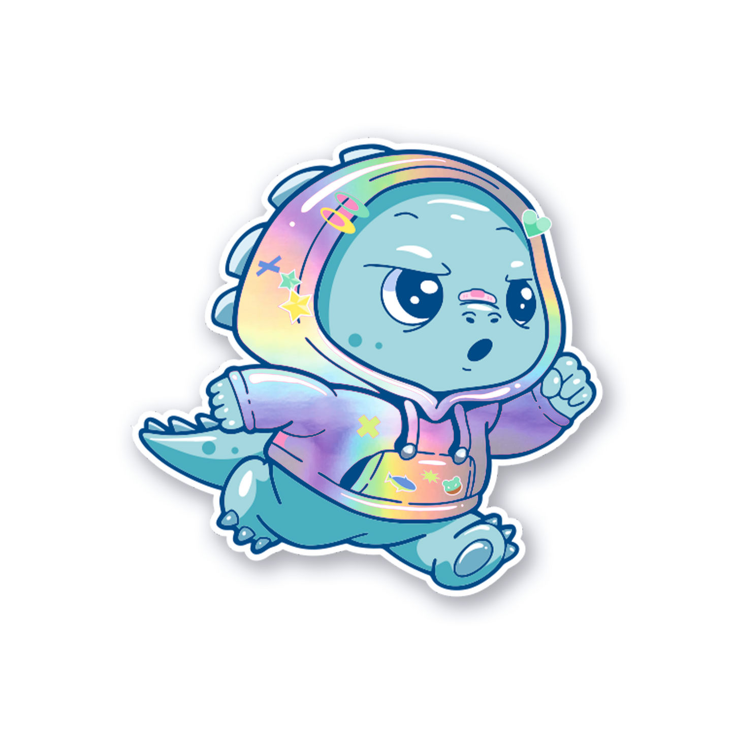 Spot Holo Die Cut Stickers