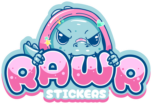 Rawr Stickers