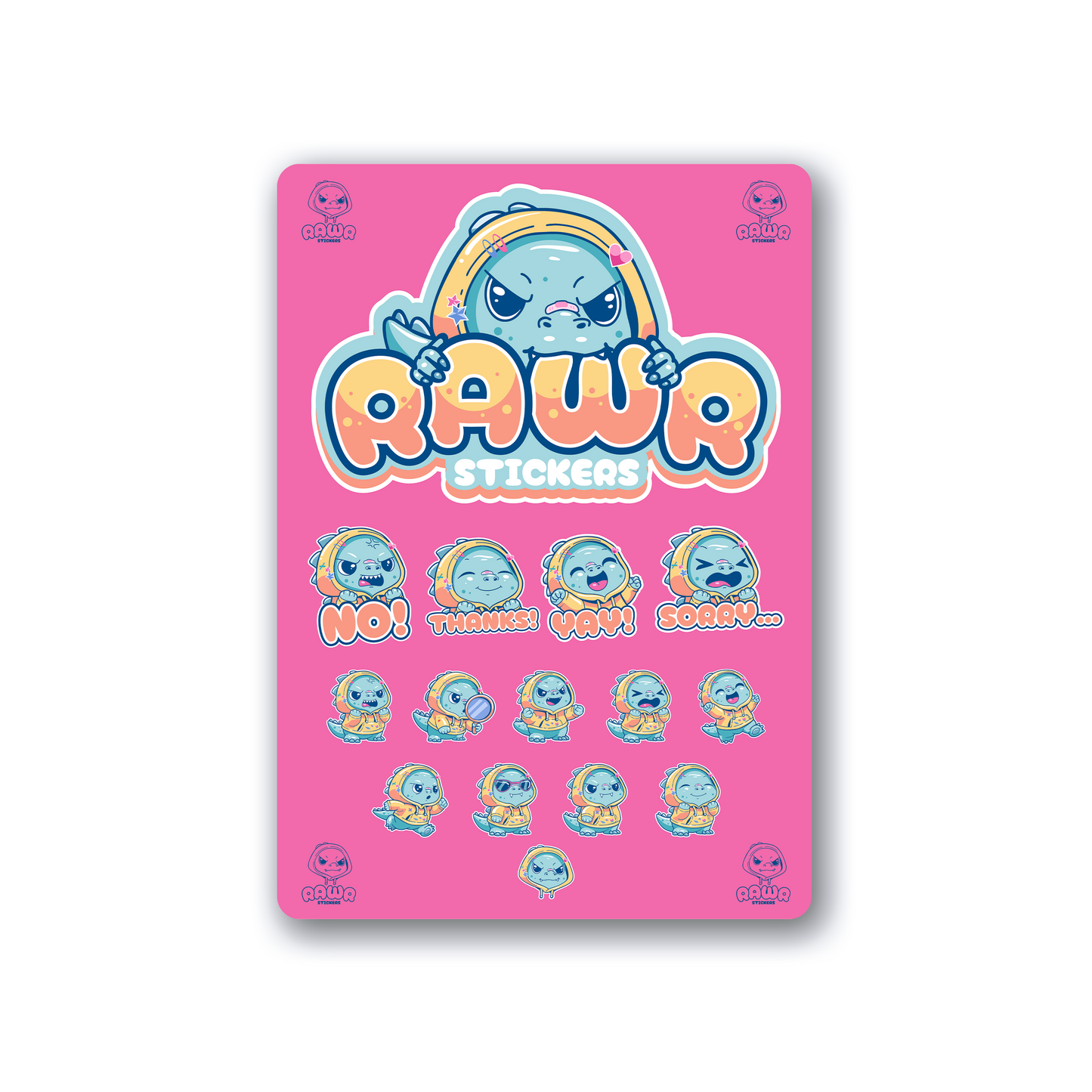 Vinyl Sticker Sheets